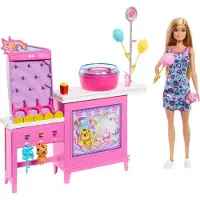 Barbie Zuckerwattestand-puppe