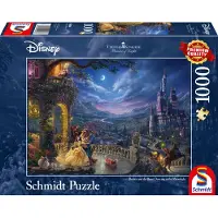 Schmidt Thomas Kinkade, Disney, Die Schöne und das Biest, Tanz im Mondlicht, 1000 Teile Puzzle