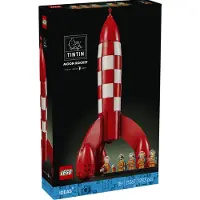 LEGO Ideen - Die Mondrakete aus Tim und Struppi 21367 - 1283 Te - - One Size - Klötze