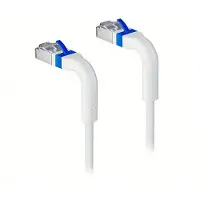 Lanview LV-6AFTP-FLEX-ANG-02W-S, 2 m, Cat6a, U/FTP (STP), RJ-45, RJ-45, Weiß