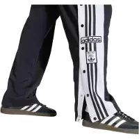 Adidas Originals Sporthose ORIGINALS "ADIBREAK CLASSIC", Herren, Gr. M, N-Gr, schwarz-weiß (schwarz, weiß, normal, gr.), Obermaterial: 100% Polyester, Hosen Sporthose, mit Kordelverschluss, für Erwachsene