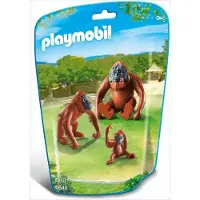 Playmobil City Life 2 Orang-Utans mit Baby, 4 Jahr(e), Mehrfarbig, Kunststoff