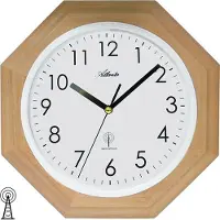 Atlanta Wanduhr, Funk, 26,5 x 26,5 cm, 4324-30