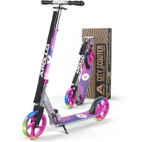 Apollo Flexibler City-Roller mit LED Wheels für Kinder & Jugendliche