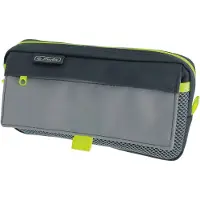 Herlitz Faulenzer mit 2 Außentaschen grey/neon