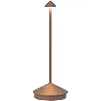 Zafferano Pina Pro LED-Akkuleuchte-Bronze matt-mit LED (2200K/2700K/3000K)