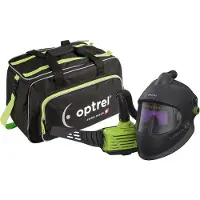 Elmag Optrel e3000X mit panoramaxx 2.5 -TC (4550.550), Automatik Schweißhelm inkl. Frischluftsystem, DIN 2,5/5-12, inkl. Atemschutzsystem e3000X TH3