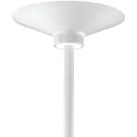 Gea Luce GPIB10 Stehleuchte, mattweiß, 48 W LED, 3600 lm, 3000 K, dimmbar nach oben und unten – Gealuce