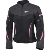 GMS Jacke Tara Mesh schwarz-pink DL pink-schwarz