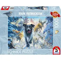 Schmidt Spiele 58558 Mark Fredrickson Labrador Puzzle, 1.000 Teile, 1000 Stück(e), 12 Jahr(e)