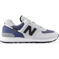 New Balance 574 Wildleder Trainer, Grau 40.5 EU