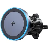 UGREEN W708, Auto, USB, Kabelloses Aufladen, Grau, Schwarz