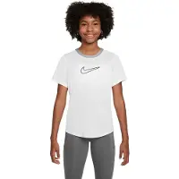 Nike - Kid's One Fitted Dri-Fit Short-Sleeve Top - Funktionsshirt Gr M weiß