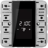JUNG CD5194KRMTSD KNX Kompakt-Raumcontroller-Modul, 4fach, F50, Serie CD CD 5194 KRM TS D