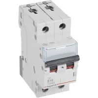 Legrand 404112 TX3 Leitungsschutzschalter B-Charakteristik, 16A, 2-polig, 10kA, 400VAC, 2TE