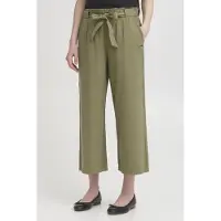 Oxmo OXLINASA Damen Hose Freizeithose Culotte-Hose 100% Baumwolle regular fit