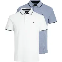 Jack & Jones Polo-Shirt-Set Paulos 12191216 Bunt Slim Fit