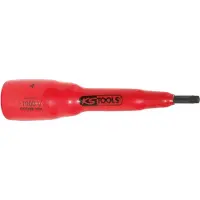 Ks Tools 3/8" Bit-Stecknuss mit Schutzisolierung für Vielzahn(XZN)-Schrauben - 117.3895