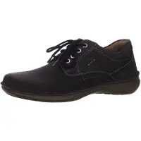 Josef seibel Schnürhalbschuhe bequem in blau, Gr. 41