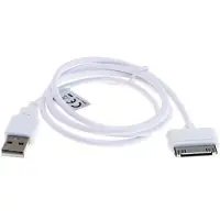 Subtel USB A Datenkabel kompatibel mit Apple iPhone 4, 1, 4S, 3G, 3GS