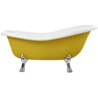 Casa Padrino Jugendstil Badewanne Grün / Weiß / Silber 168 cm - Freistehende Retro Stil Badewanne