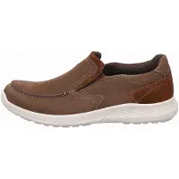 Jomos Herrenschuhe Für lose Einlagen Slipper Braun Freizeit