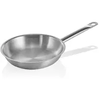 WAS Germany Pfanne Cookware 21, Ø 20 cm, Höhe 4,5 cm, Chromnickelstahl 18/10