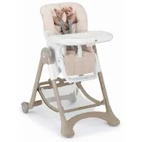 Cam il mondo del bambino Kinder-Hochstuhl Campione | Mehr Farben verfügbar | 0 bis 36 Monate | 6-fach höhenverstellbar