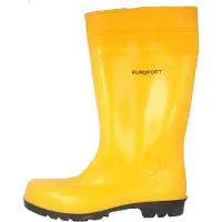 Eurofort Sicherheits Baustiefel Gummistiefel in Übergrößen Gelb 35361 große Herrenschuhe