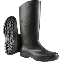 Dunlop K600011 Schwarze wasserdichte PVC-Stiefel 43