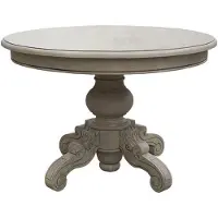 Casa Padrino Luxus Landhausstil Esstisch Grau Ø 120 cm