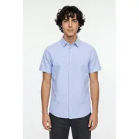 Jack & Jones Chad Oxford Stripe Kurzarmhemd