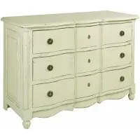 Casa Padrino Landhausstil Kommode mit 3 Schubladen Antik Creme 130 cm - Landhausstil Möbel