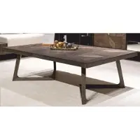 Casa Padrino Luxus Massivholz Couchtisch Braun 138 cm - Hotel & Wohnzimmer Möbel