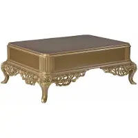 Casa Padrino Luxus Barock Couchtisch Schwarz / Gold 130 x 92 x H. 50 cm - Wohnzimmer Möbel im Barockstil - Edel & Prunkvoll
