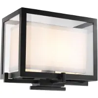 Casa Padrino Wandleuchte Schwarz / Weiß 31 x 23 x H. 24 cm - Luxus Hotel & Restaurant Leuchte