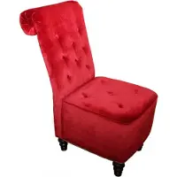 Casa Padrino Designer Chesterfield Esszimmer Stuhl Bordeaux Rot / Braun Barock