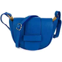 Vera Pelle Leder-Umhängetasche, italienisches Leder, formell, elegant, mit Schultergurt