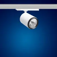 Mextronic LED 3 Phasen Strahler 20W Cilo W-D36 Warmweiß für Schienensystem