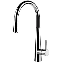 Gessi 20577, Herunterziehen, Chrom, Metall, Hebelgriffe, Einzelbild, 3/8"