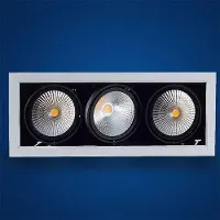 Mextronic 3x35W 3-fach Einbauleuchte Kardan 830 Warmweiß