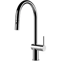 Gessi 60413, Ziehen, Chrom, Hebelgriffe, Einzelbild, Typ C, 3,5 cm