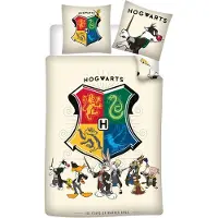 Aymax Bettwäsche Set Hogwarts Looney Tunes 135 x 200cm
