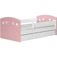 RAUMHIRSCH FURNITURE raumhirsch Kinderbett Jugendbett JULIA 70x140, 80x160, 80x180 cm - Komplettset mit Schublade & Rausfallschutz