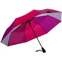 Euroschirm Light Trek Automatic Regenschirm dunkellila/magentali