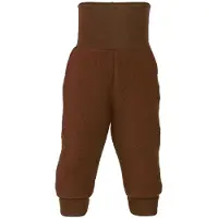 Engel - Baby Hose mit Nabelbund - Fleecehose Gr 86/92 braun