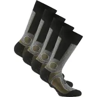 Rohner - Basic Trekking 2er Pack - Wandersocken Gr 43-46 schwarz