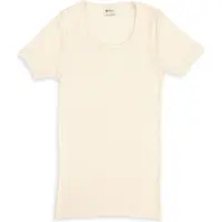 Engel - Women's Unterhemd S/S - Merinounterwäsche Gr 38/40 weiß/grau