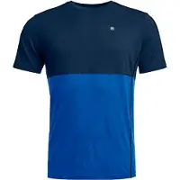 Ortovox - 185 Rock'N'Wool Short Sleeve - Merinounterwäsche Gr L blau