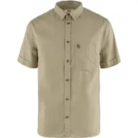 Fjällräven övik Travel Shirt SS M sand stone (195) XS